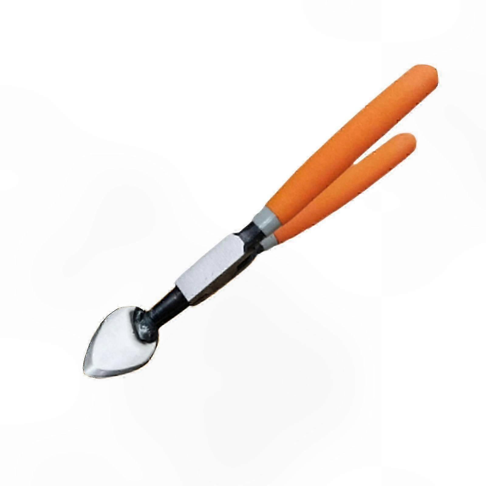 Efficient Fruit Peeling Tool for Quick Shell Removal - Orange Handle
