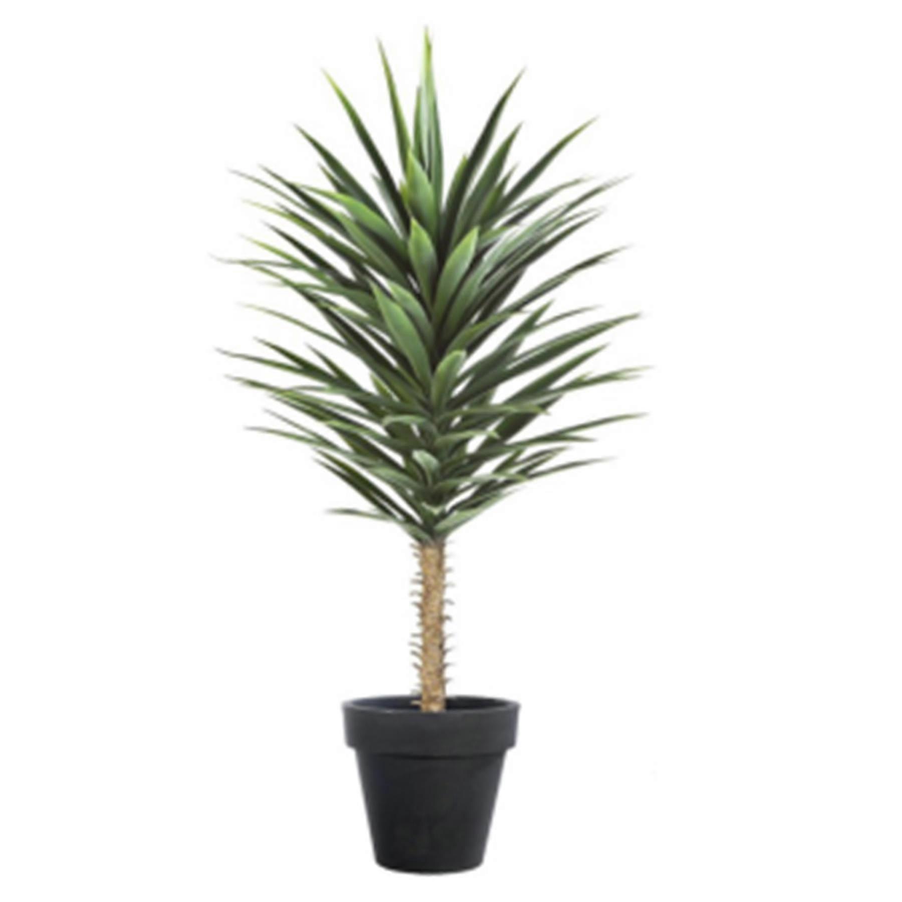 75cm Artificial Yucca Plant With Plastic Pot