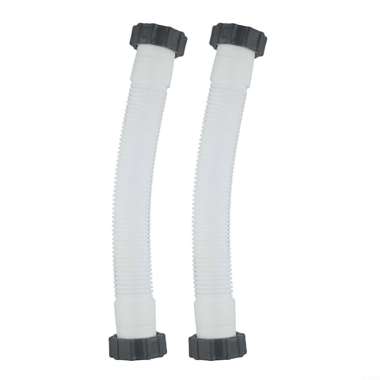 16-Inch Pool Filter Pump Connection Hose Replacement For Intex Sand System 2-Pack Intex Sand System Compatible