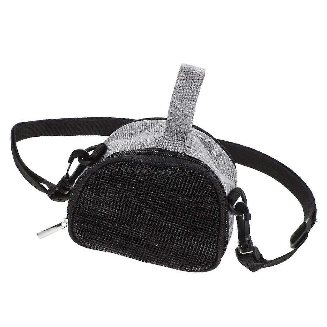 Small pet carrier, breathable for hamsters and small animals, made of durable Oxford fabric for travel and outings, secure.