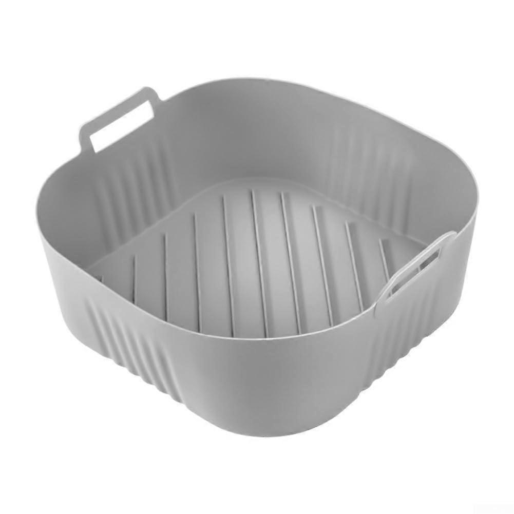 Silicone Baking Tray for COSORI 6.2L and NA230 Air Fryers, Durable Cooking Accessory, Grey Color, Compatible Tray