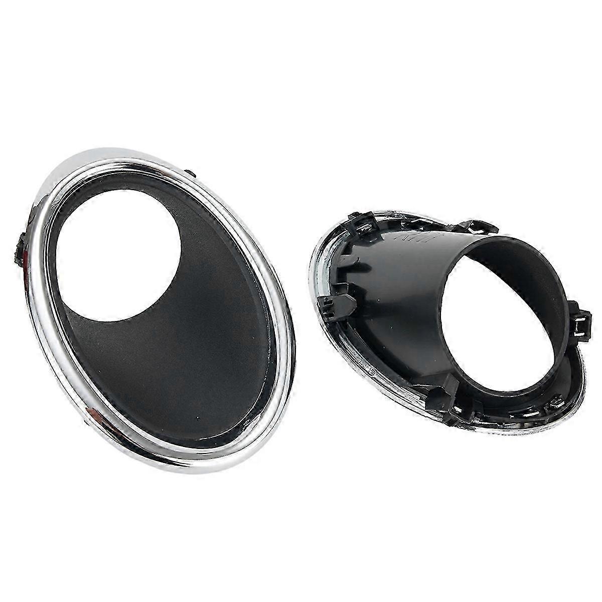 Suitable for Fog Light Covers Left and Right Fog Light Lamp Cover Bezel Trim Nissan Qashqai J11 2014 2017-jc