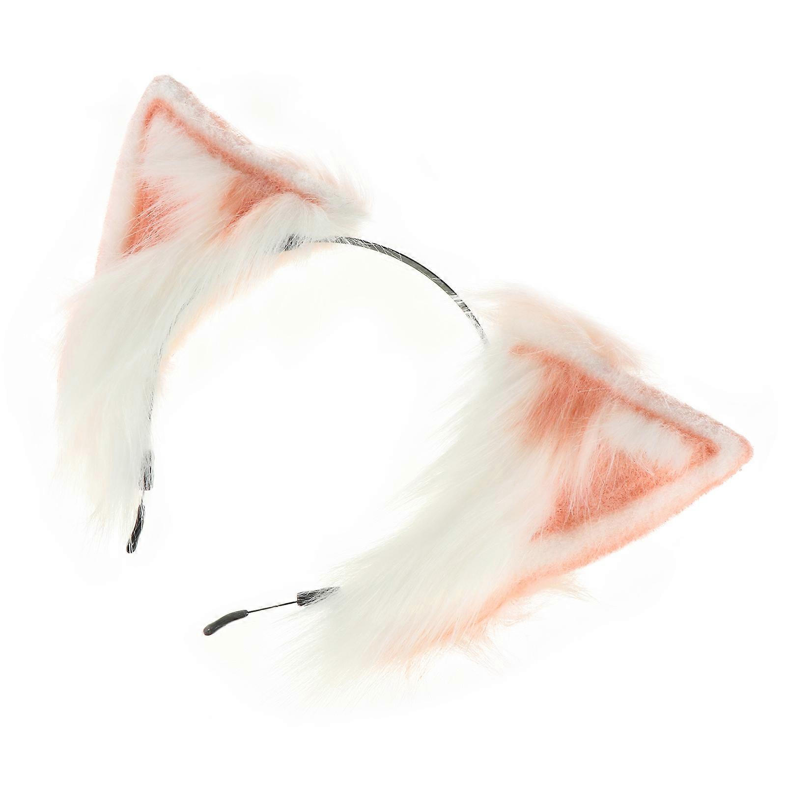 Lovely Cat Ears Headband For Women Ideal For Masquerade And Stage Performance Durable Fabric Accessory 1Pack