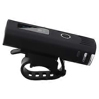 Smart Främre Cykellampa USB Uppladdningsbar LED-styrlampa För Cykling Sport Utomhus Natt Ridning Lätt Bärbar Med Intelligent Strömdisplay