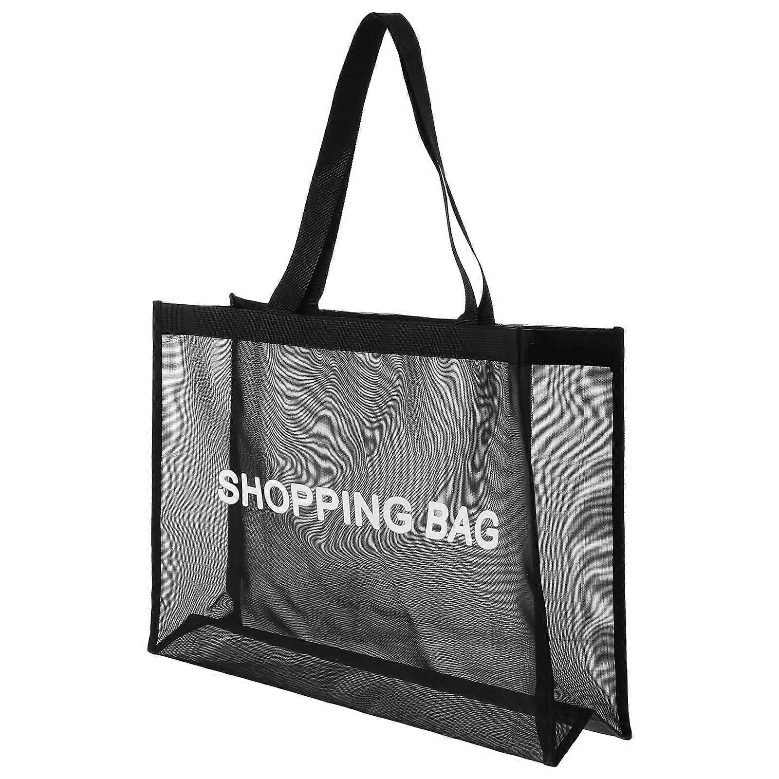 Nylon Storage Bag 1Pcs Black Lightweight Weekender Bag for Foldable Space Saving