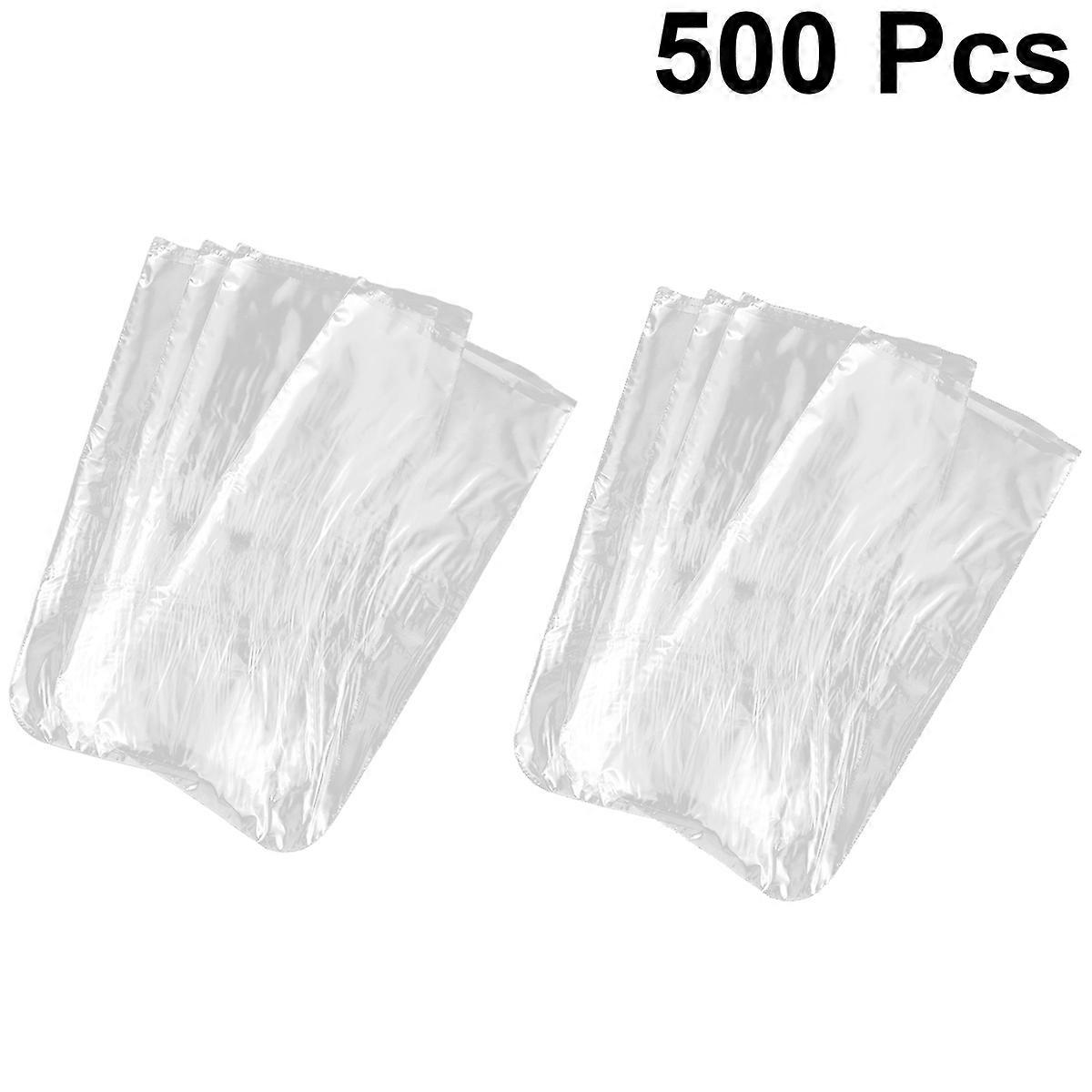 500pcs Disposable Mouse Isolation Covers Transparent Protective Film for Optical Mice Easy to Use