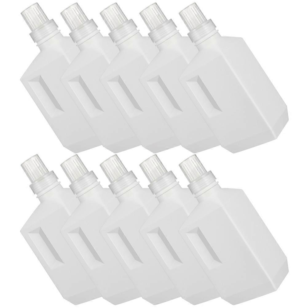 5Pcs Refillable Bottles Laundry Empty Bottles Durable And Safe PE For Travel Use