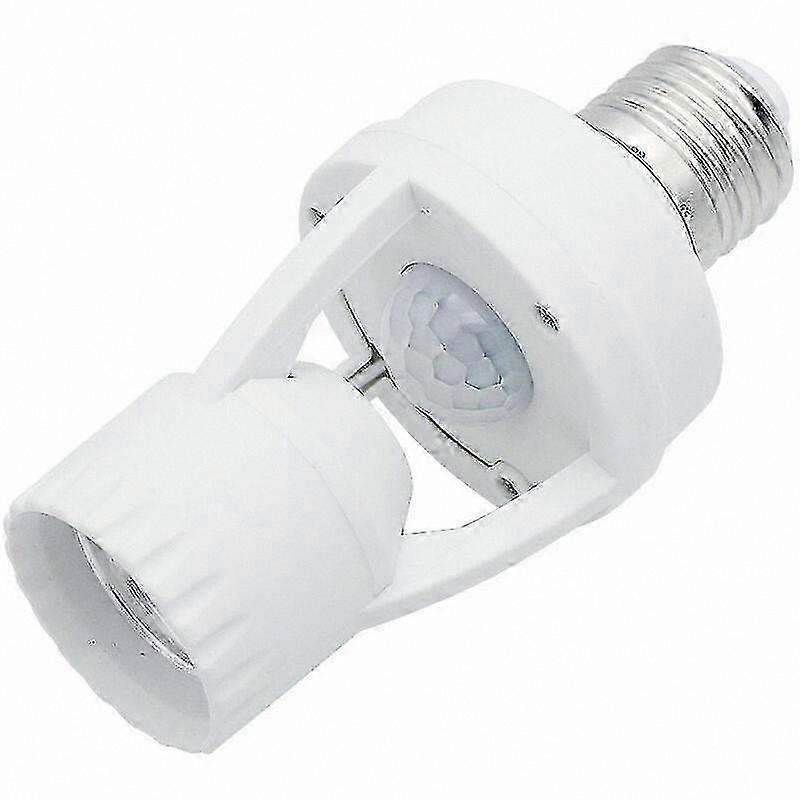 E27 Motion Sensor Light Socket with 360° Detection for Security and Convenience