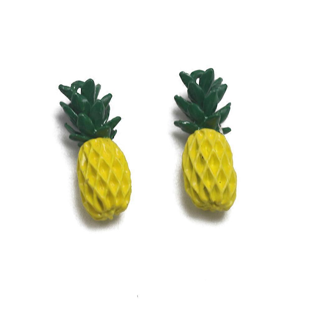 10pcs Alloy Pineapple Pendant Pumpkin Charms DIY Jewelry Making Accessories for Necklace Bracelet Colorful