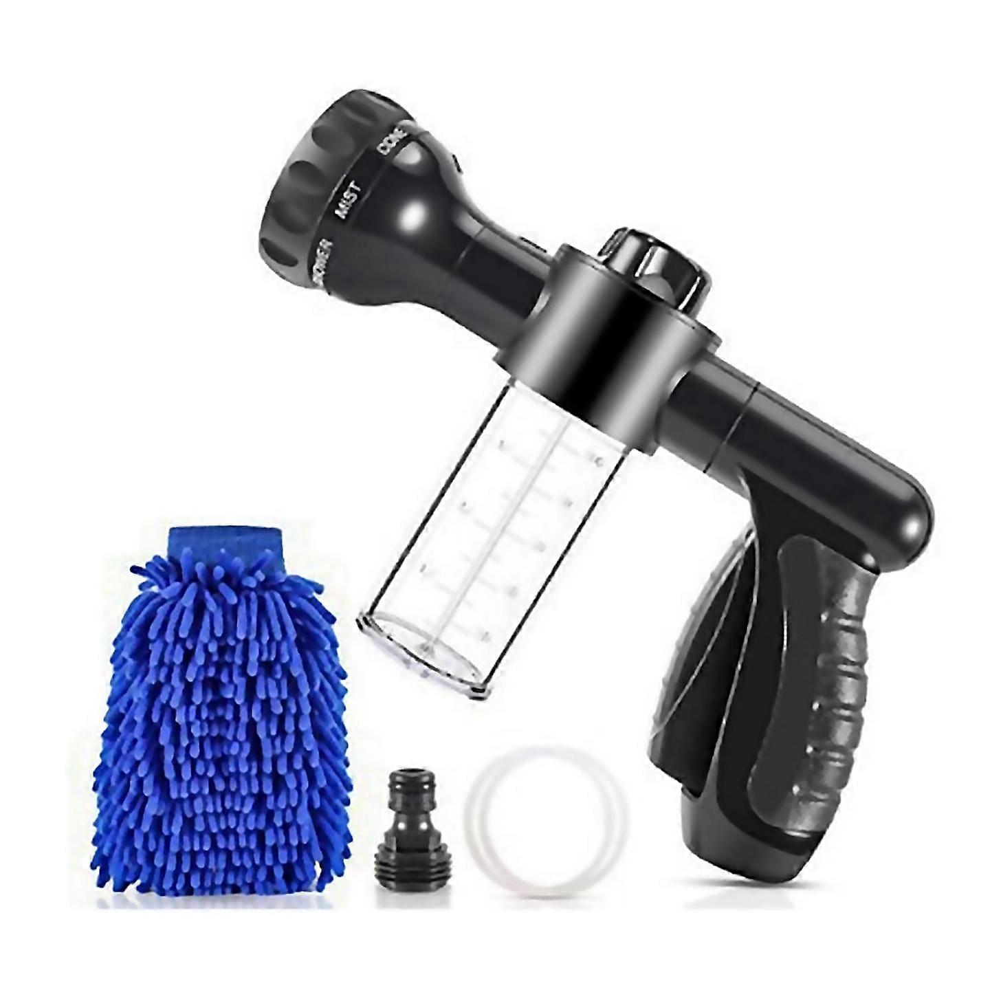 For Car Cleaning Kit Water Pipe Nozzle With Soap Dispenser Cleaning