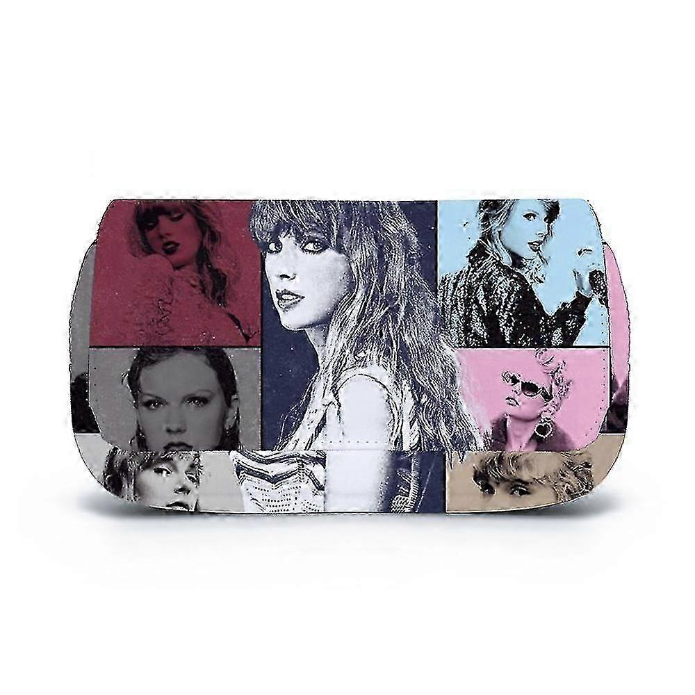 Taylor Swift Print Double Layer Federmäppchen Große Kapazität Stifttasche Schule Schreibwaren Organizer Geschenke jm
