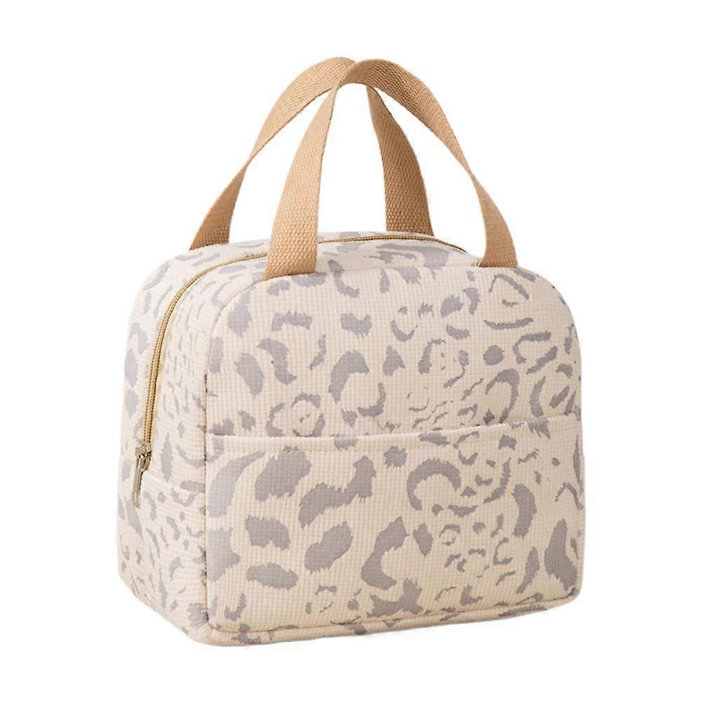 Ink Pattern Insulation Bag Thickened Waterproof Handbag Bento Picnic Bag