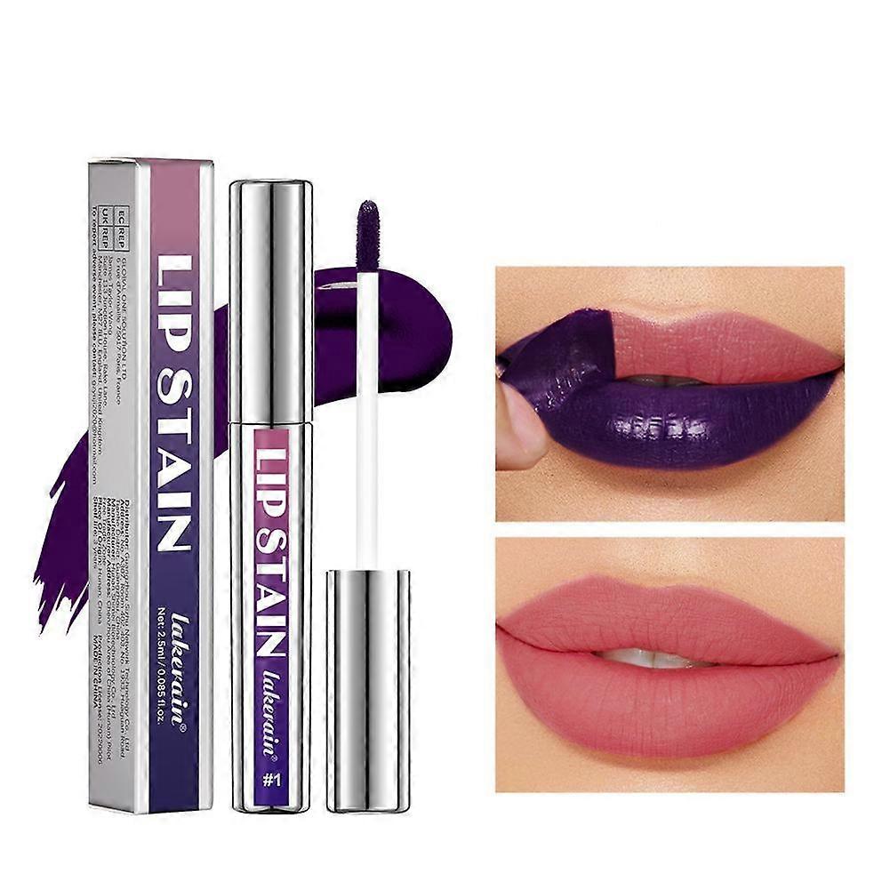 Silver tube tear off lip gloss velvet matte lip gloss J2D6 color easy to