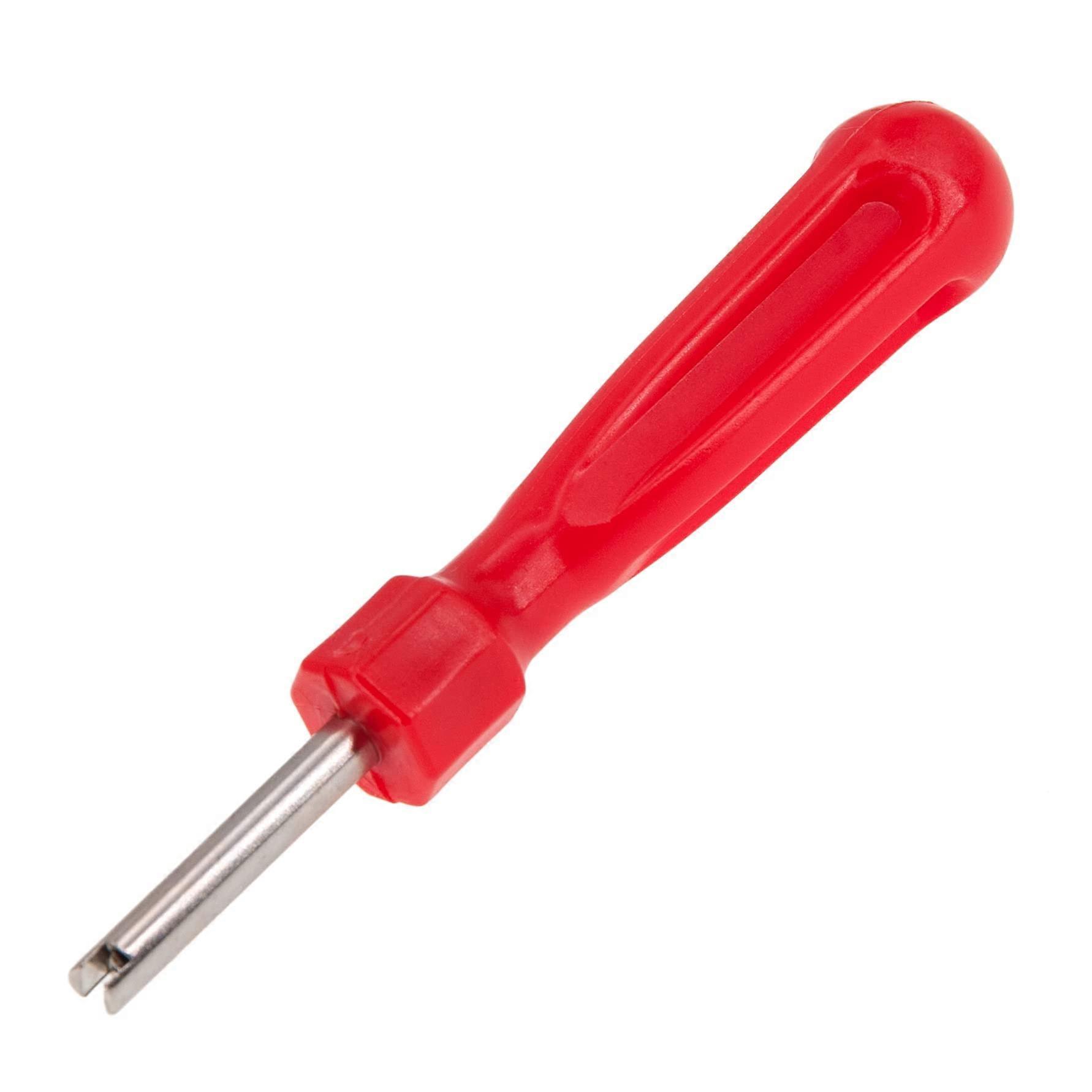 Valve Wrench For Tyre Valves Red 1 Piece Tyre Valve Remover For All Standard Wheel Valves On Car Tyres Tyre Fitting Tool