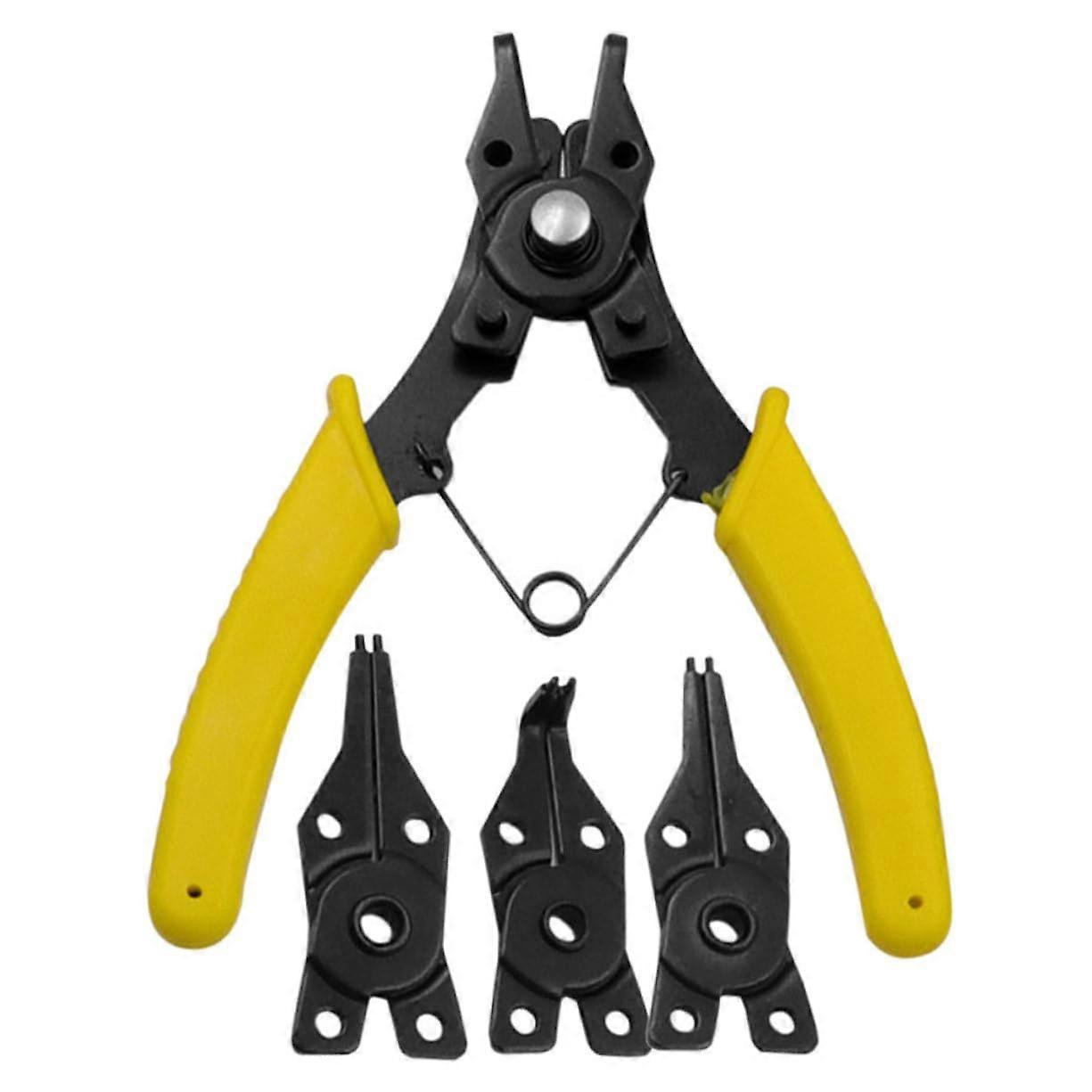 1satz Multifunctional Card Pliers For Internal And External Circlips Precision Tool For Easy Removal And Handling In Automotive Engineering
