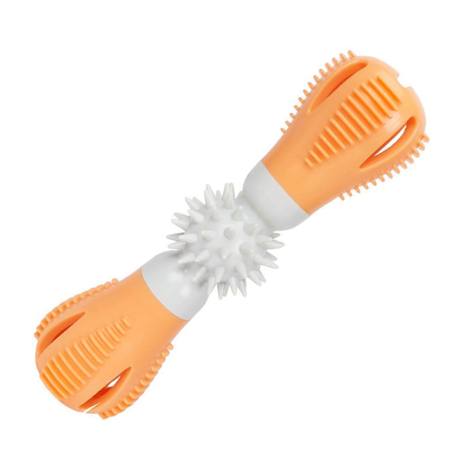 Dumbbell Pet Toy for Dogs, Chew Toy with Freshener for Small & Large Dogs, Durable Interactive Design, Pet Supply