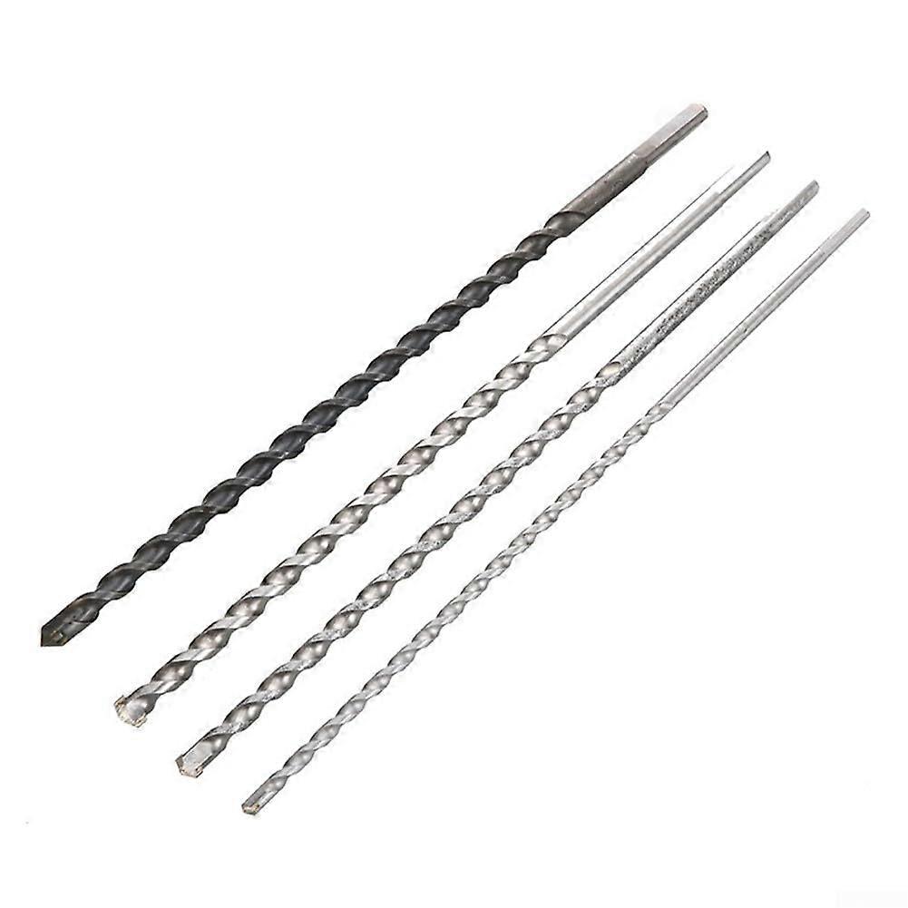 300mm Long Concrete Drill Bit with Triangle Shank for Drilling Limestone and Artificial Stone Size Options Available (12x350mm)