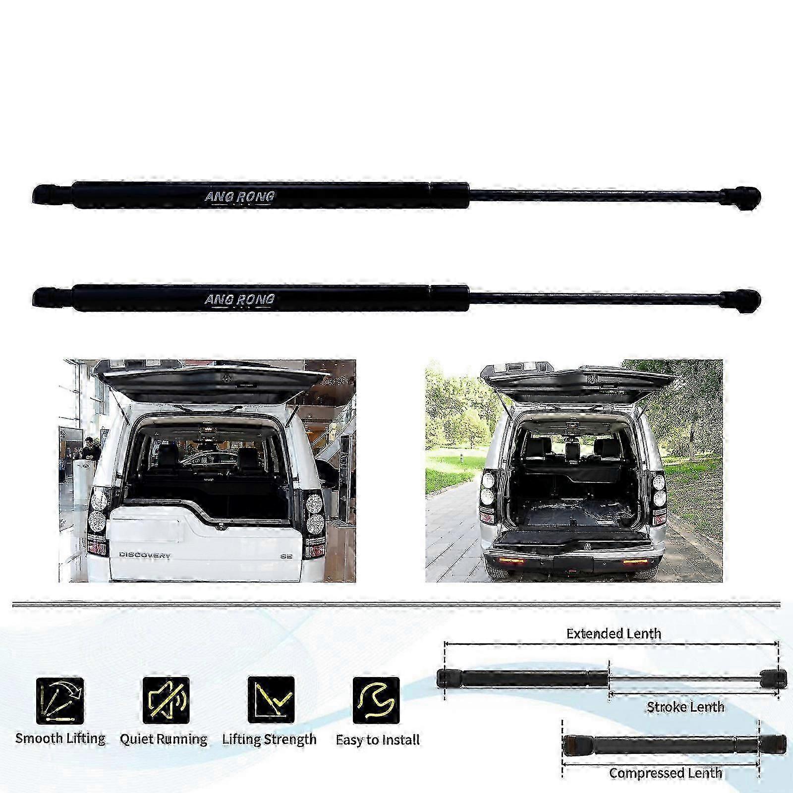 Pair Land Rover Discovery 3 4 Rear Tailgate Boot Gas Struts Replacment 2004-13 hwyno.42