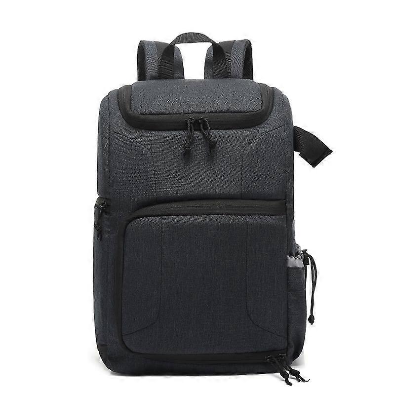 Factory direct s of new outdoor professional multi-functional shoulder camera bag large capacity SLR bag waterproof dn camera bag gray