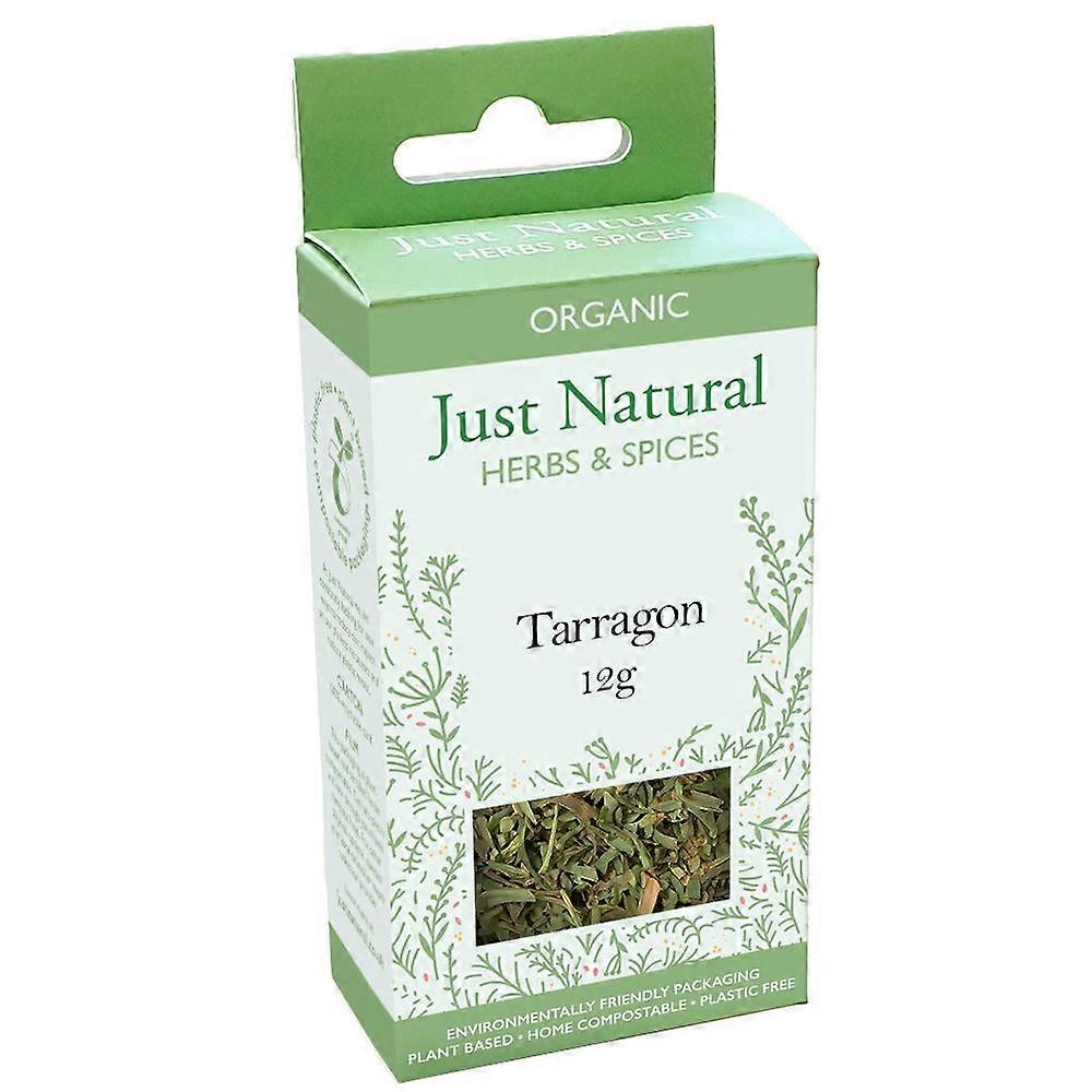 Just Natural Herbs Organic Tarragon (Box) 12g - 4 Pack