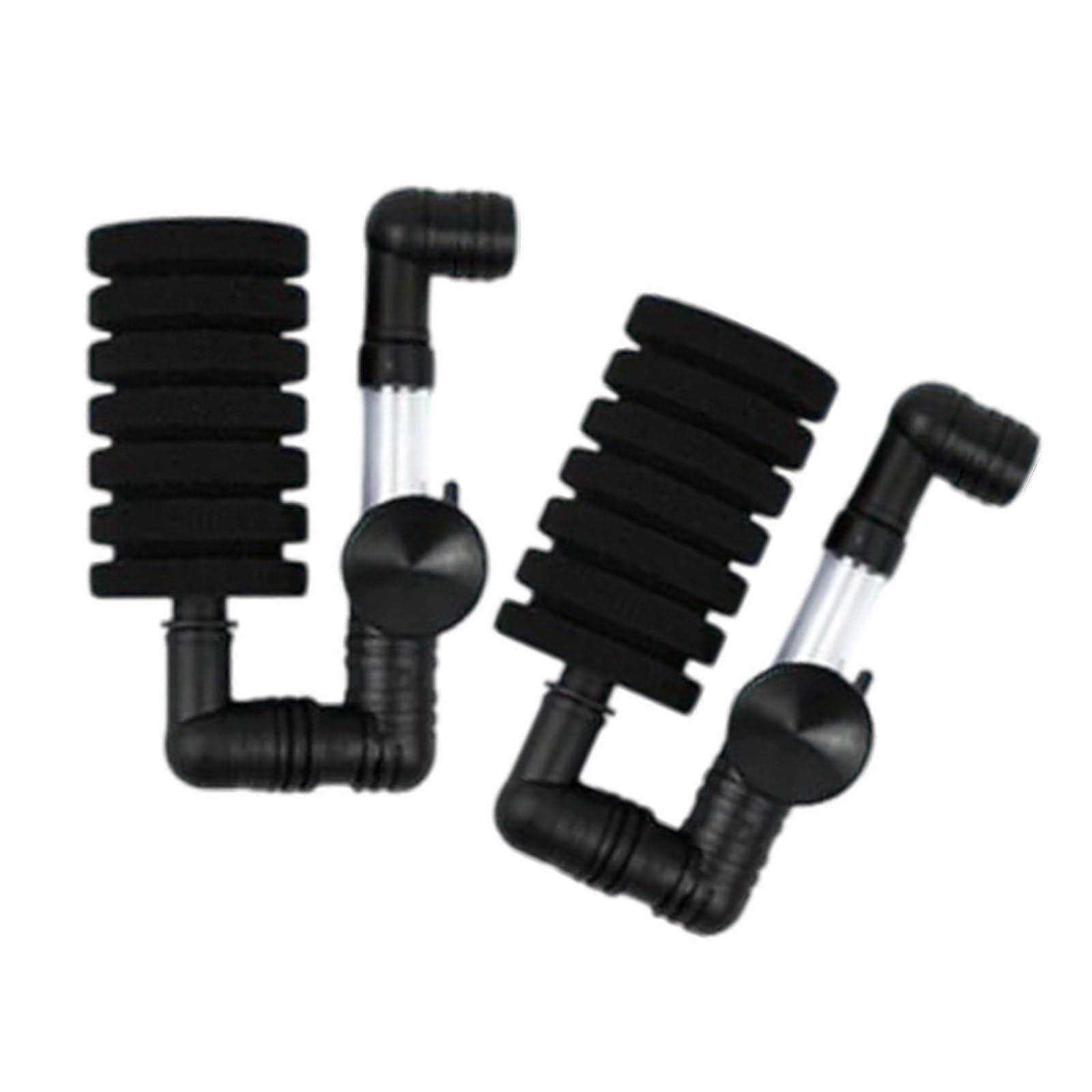 Aquarium Filter Quiet Cartridges Sponge Filter Inserts 2 Pack For Fish Tanks