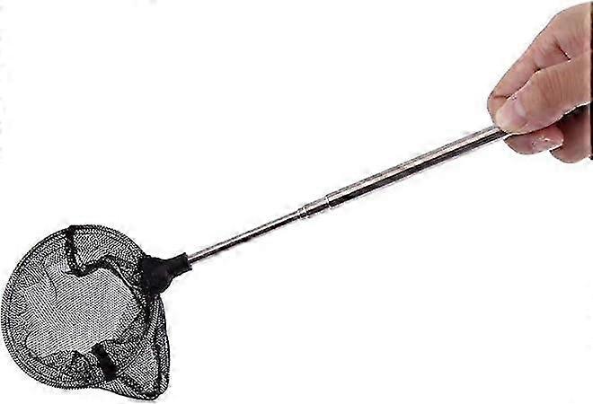 Teleskooppinen akvaariokalaverkko pyöreällä muotoilulla katkarapujen pyyntiin ja säiliön puhdistukseen