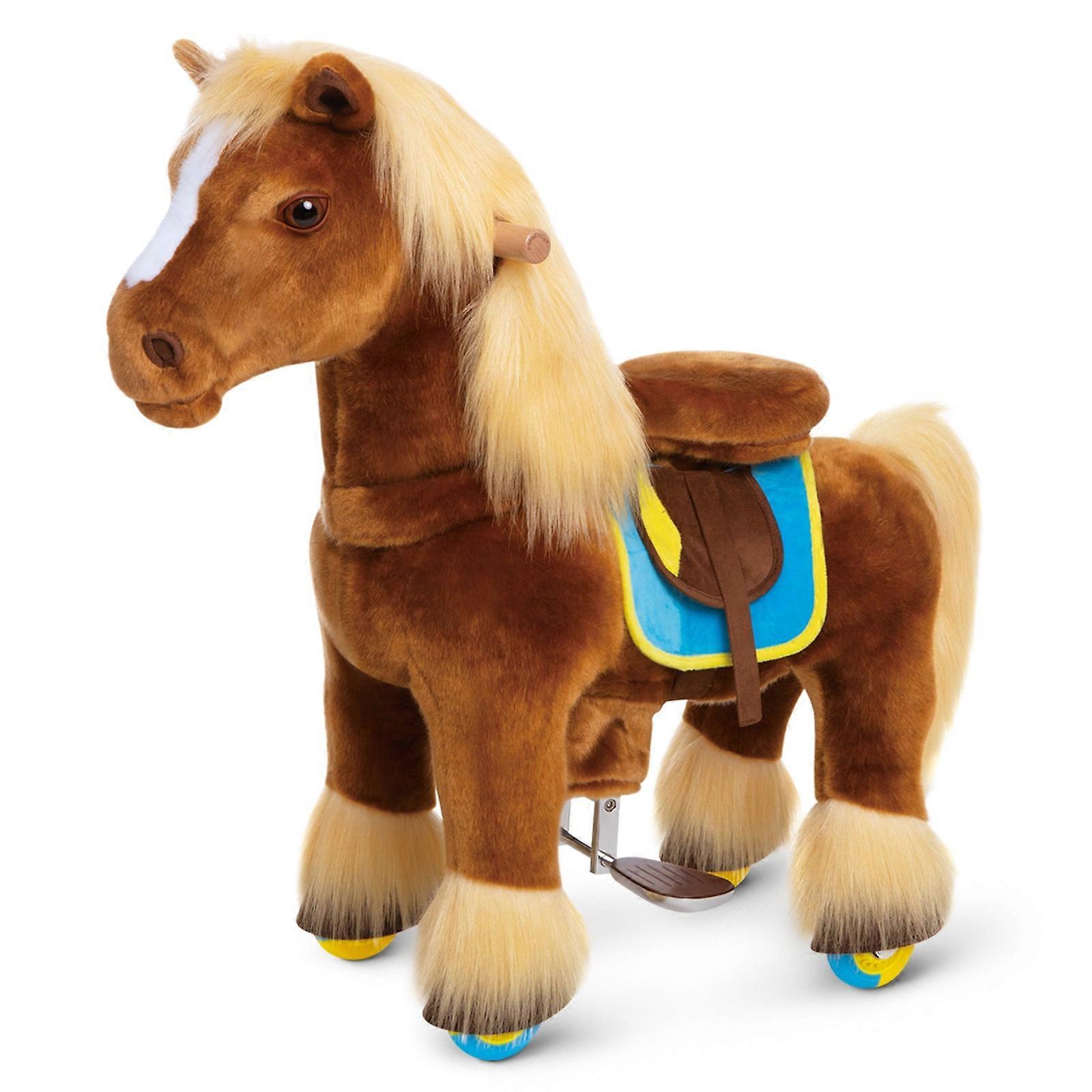 Modell X Reitpferd Spielzeug für Alter 3-4 Braun