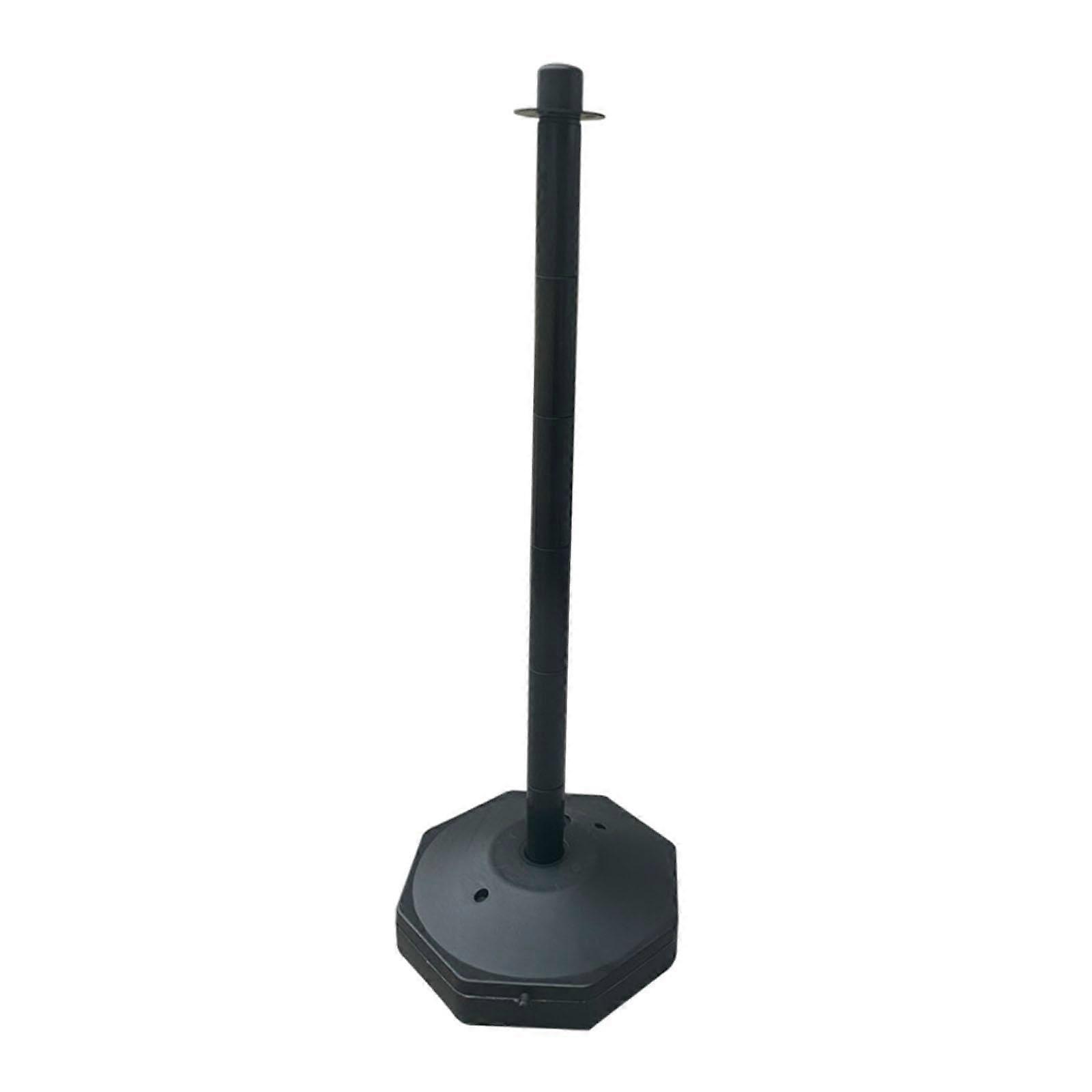 Traffic Cone Barrier 85cm Easy Traffic Control, Garage Caution Sign, Traffic Safety Barrier, Street Pillar Black
