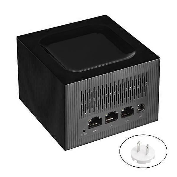 1200 Mbit / s Mesh Smart WiFi Router 2,4 GHz & 5 GHz Dualband-WLAN-Repeater Drahtloser System-Extender Schwarzer US-Stecker