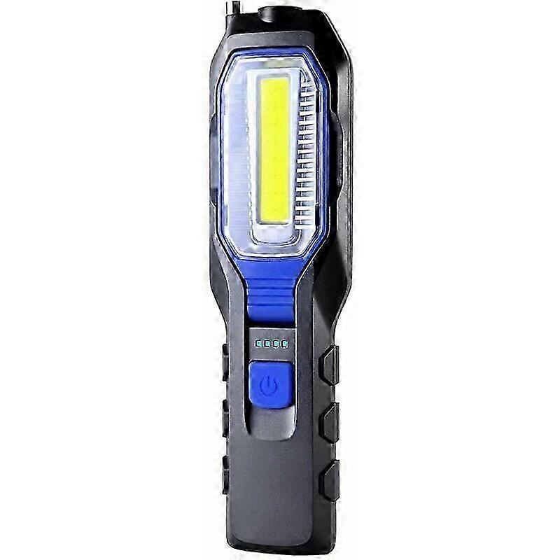 Rechargeable LED Mechanic Lamp USB Cob Work Light 2800mAh Magnetic Hook Cable