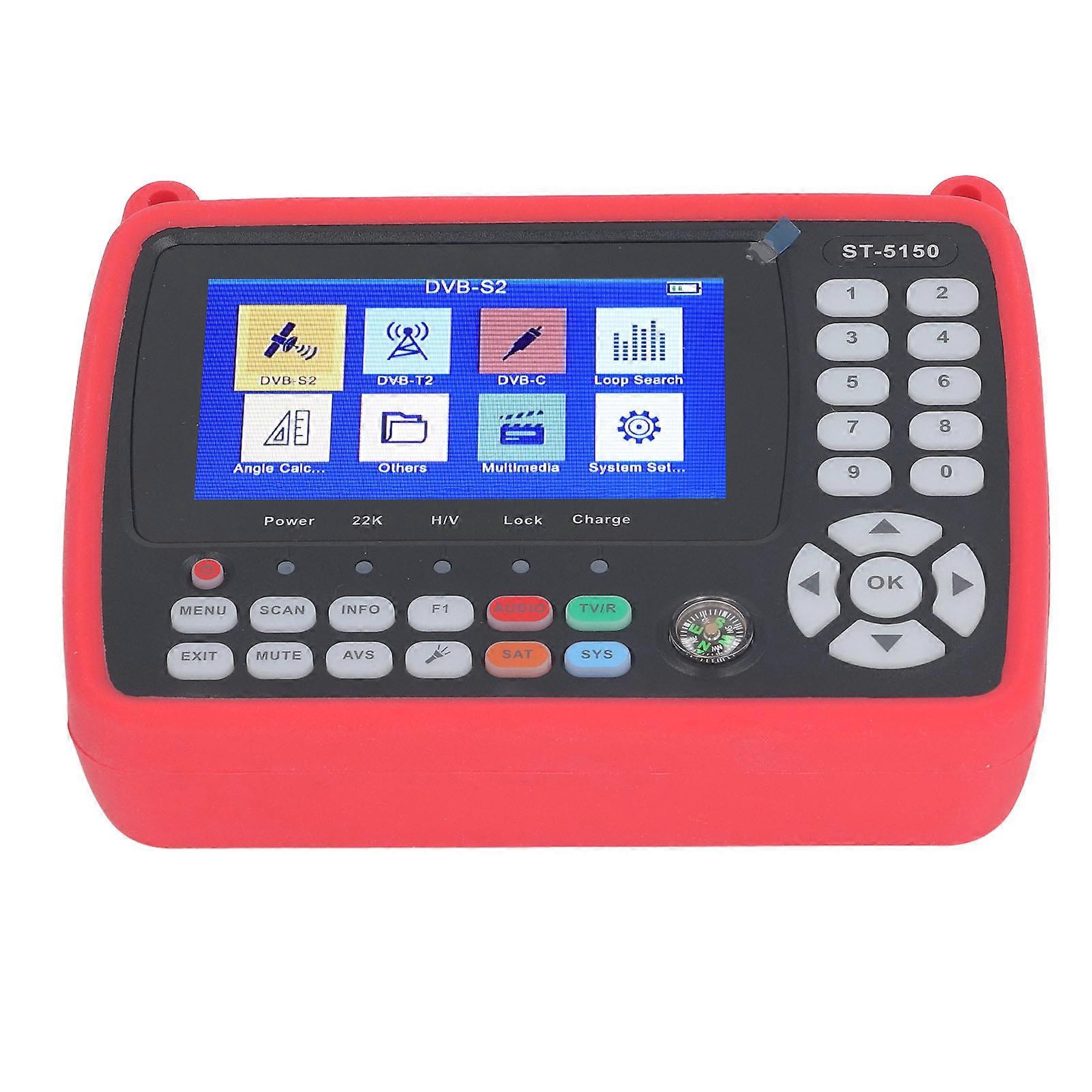 Satellite Finder HD Digital Signal Meter 7.4V 2600mAh EU Plug