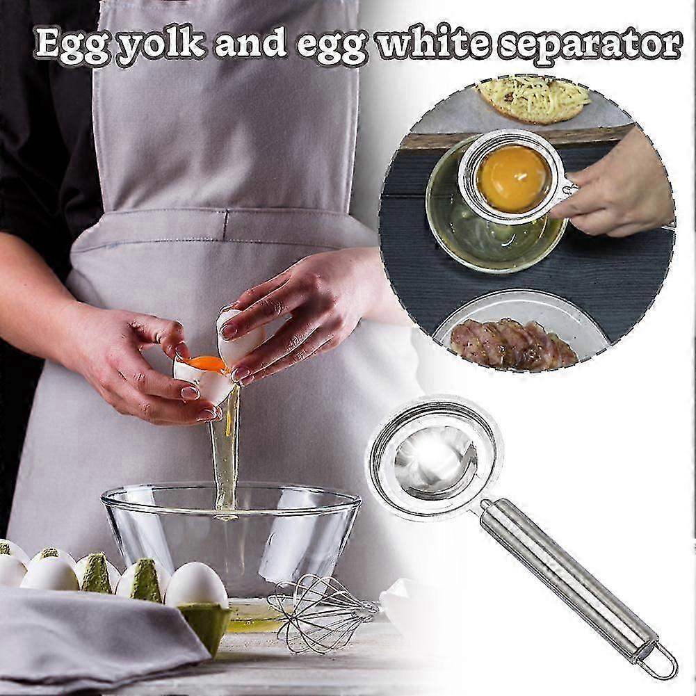 egg white separator tool stainless steel