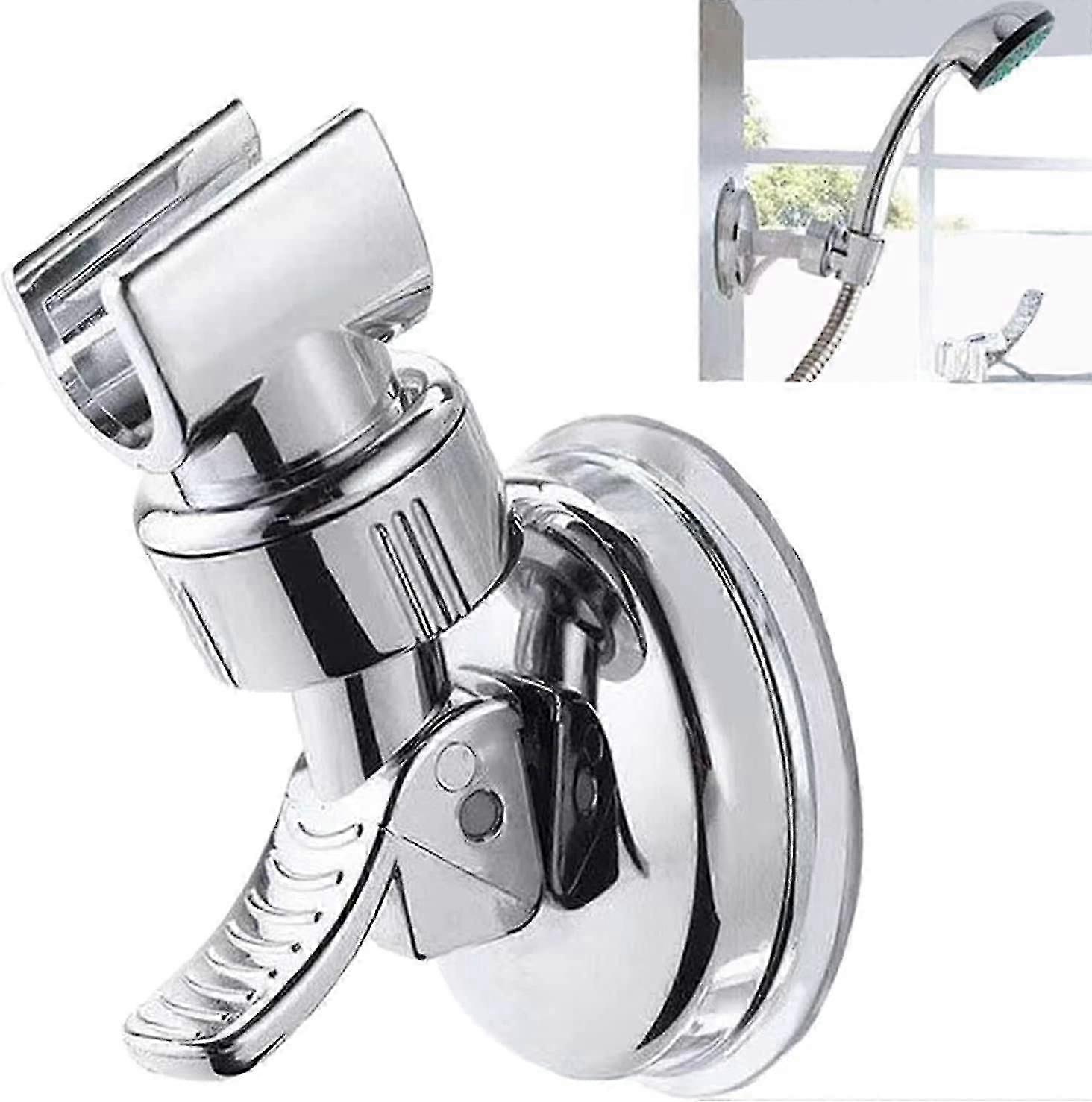 Adjustable Shower Head Holder, Removable Shower Head Holder, No Drill Shower Head Bracket - DD01
