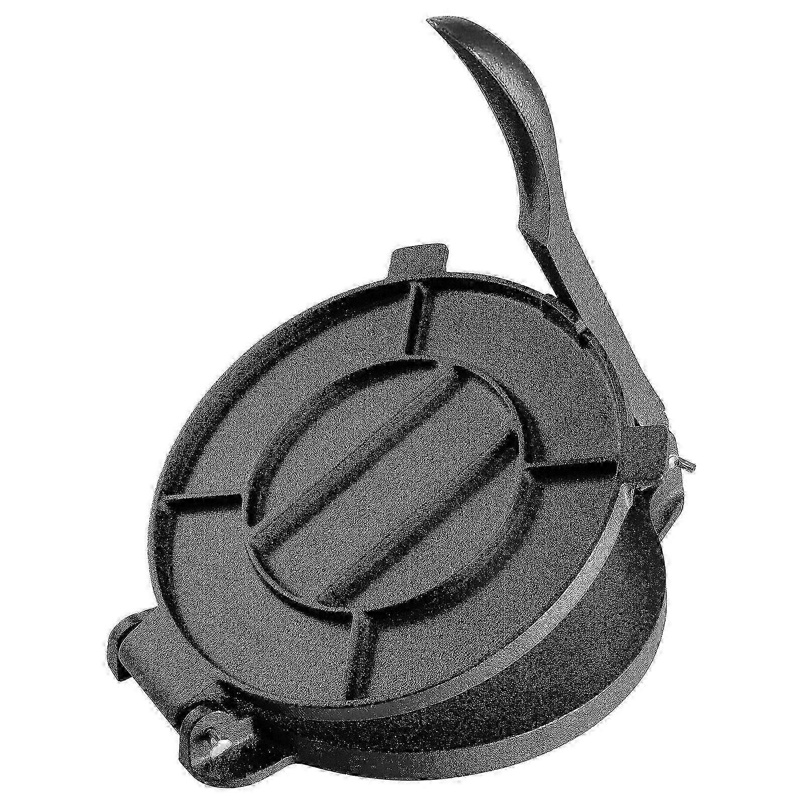 Tortilla Press, 8 polegadas Tortilla e Roti Maker, ferro fundido Heavy Duty Tortilladora Press, pré-temperado Pataconera Maker
