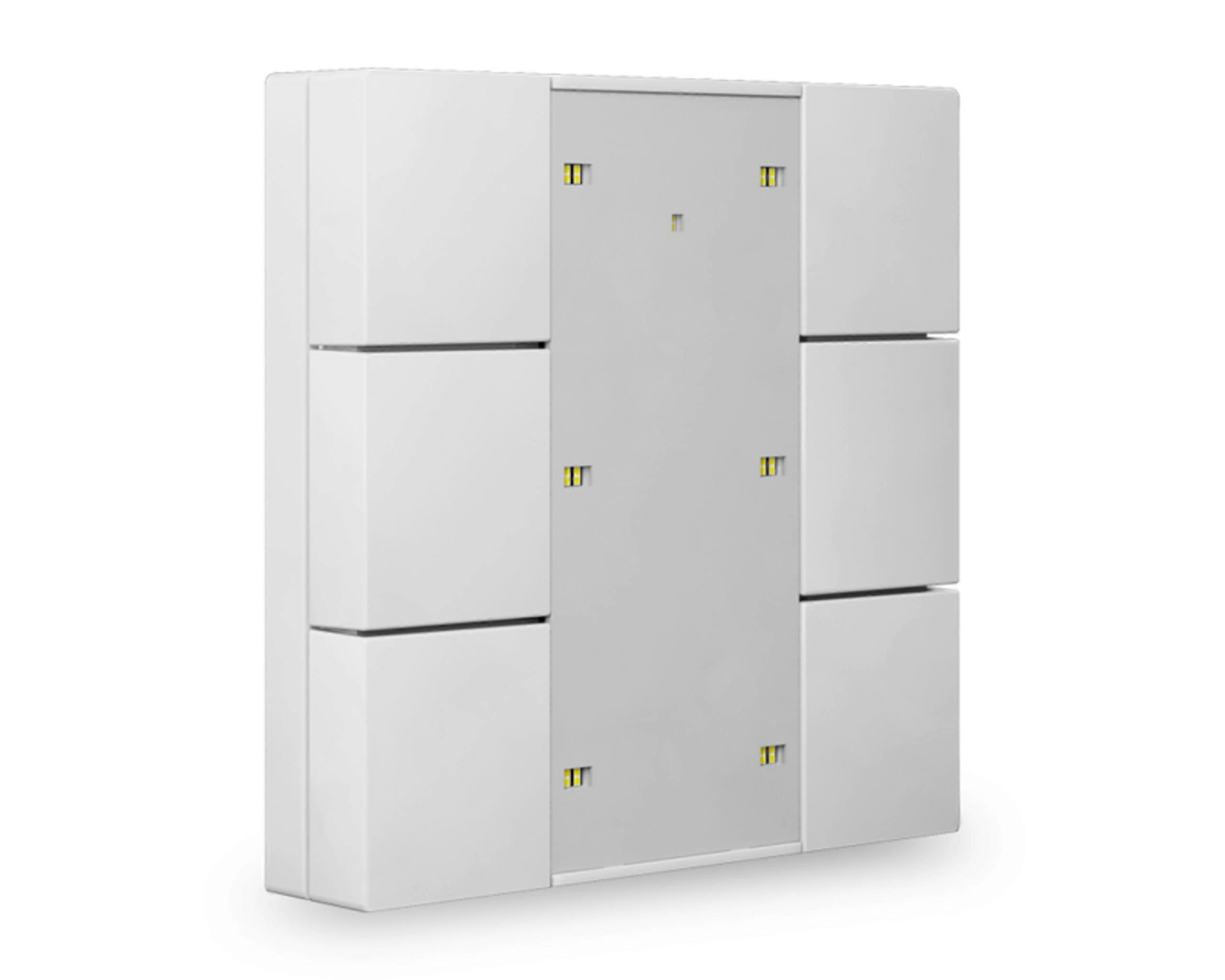 MDT Taster Plus TS 55 6-voudig, puur wit glanzend