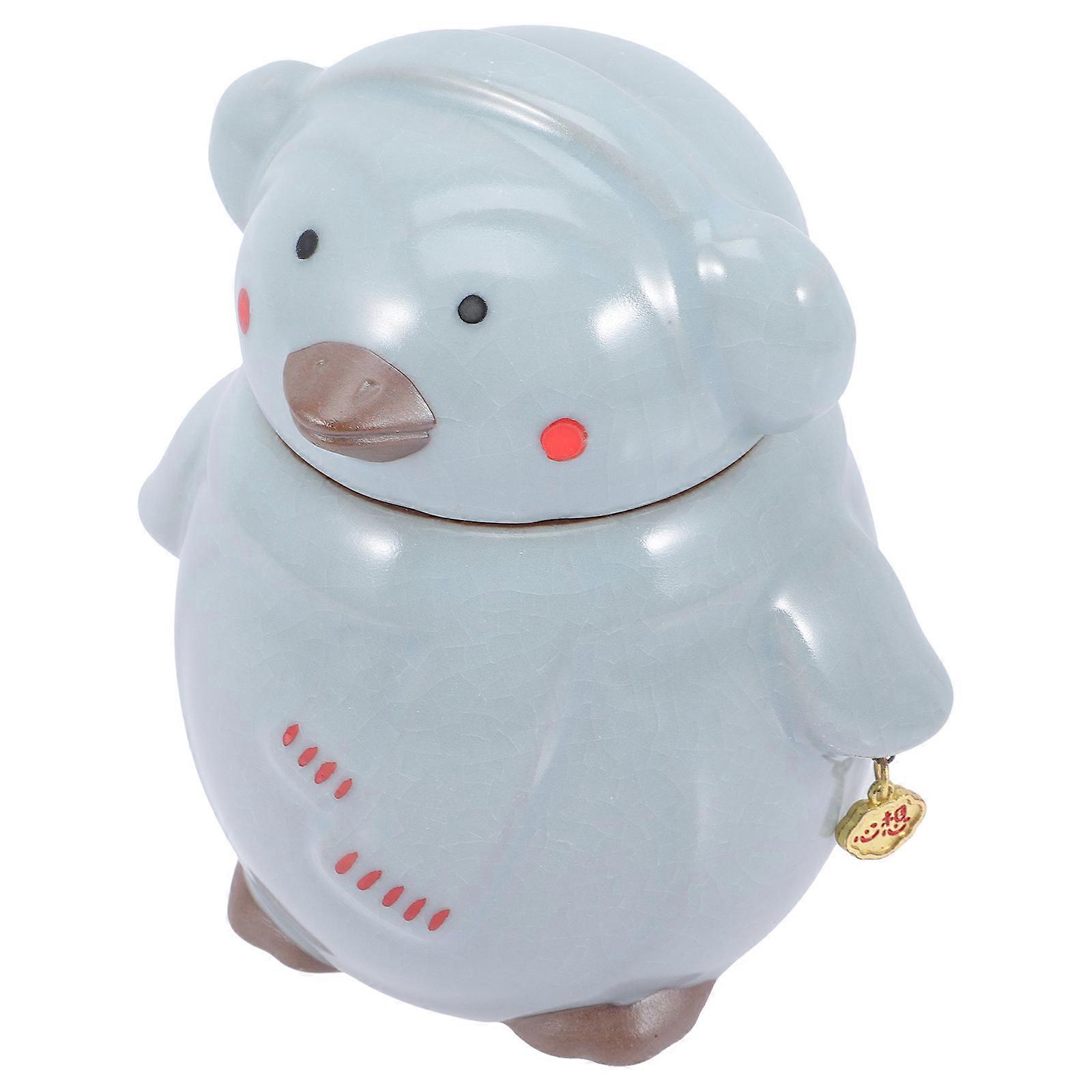 Tea Jar Tea Canister Tea Storage Container Tin Candy Snacks Jar with Airtight Lid