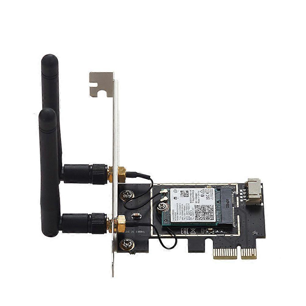 WiFi 7 BE200 PCI-E WiFi Card Bluetooth 5.4 Tri Band 2.4G&5G&6GHz 8774Mbps Wireless BE200 Network Ca