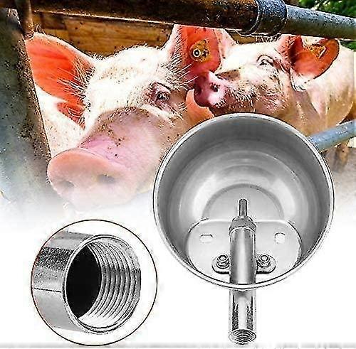 Stainless Steel Automatic Farm Grade Livestock Waterer Waterer for Sheep Pigs Puppies Piglets Piglet