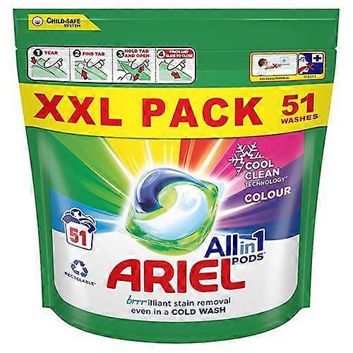 Ariel All-In-1 Laundry Pods for Colours 51 Washes