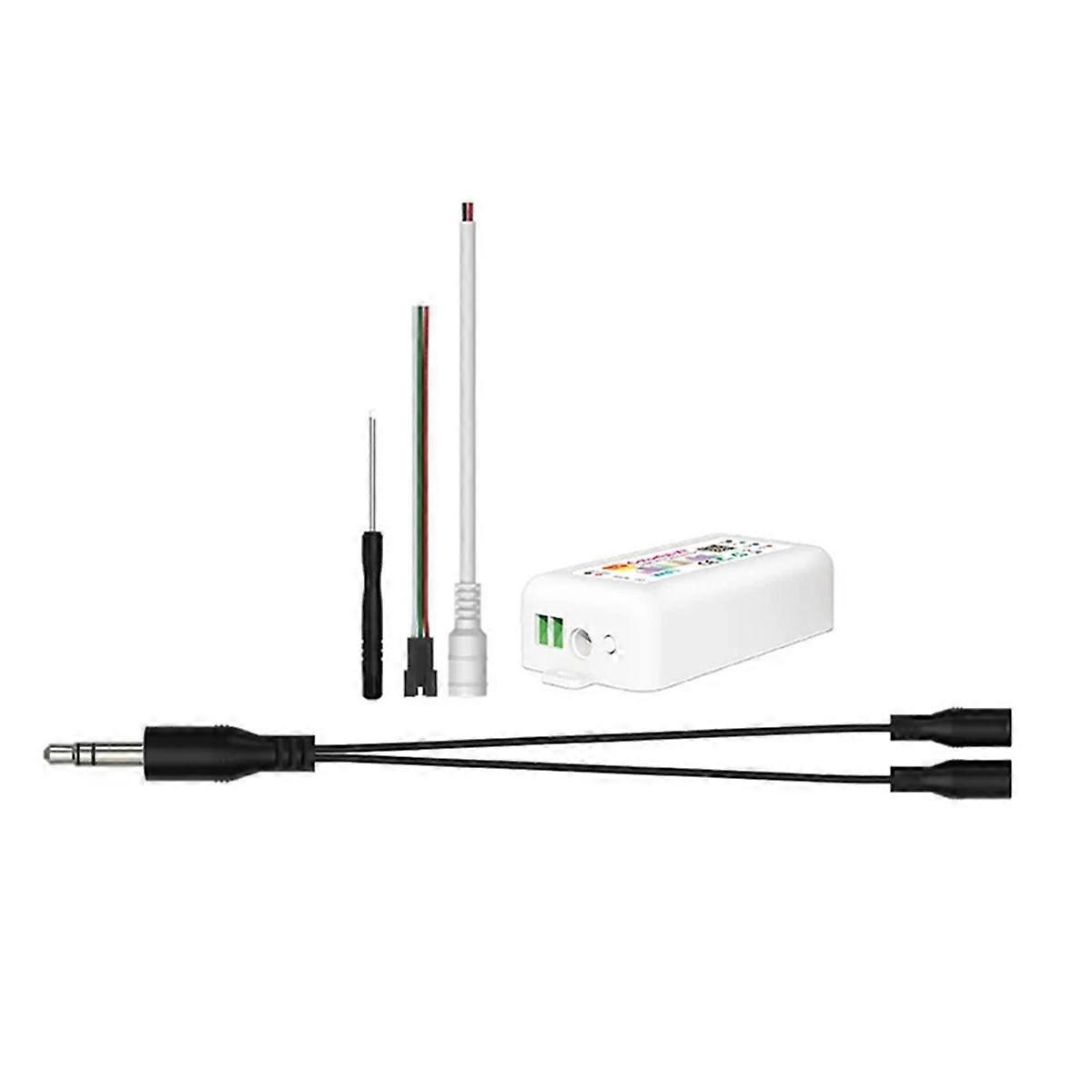 5-24V Smart Tuya APP LED SPI Controller Colorful-X7 Tuya WiFi Music Controller WS2812B Ws2811 Sk681