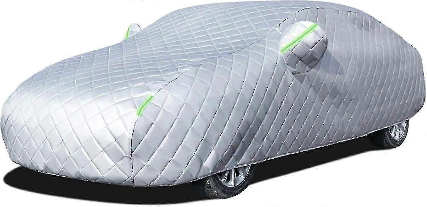 Waterproof All-Weather Anti-Hail Car Cover with UV Protection & Reflective Strips for Jaguar I-Pace E-Pace F-Pace Models