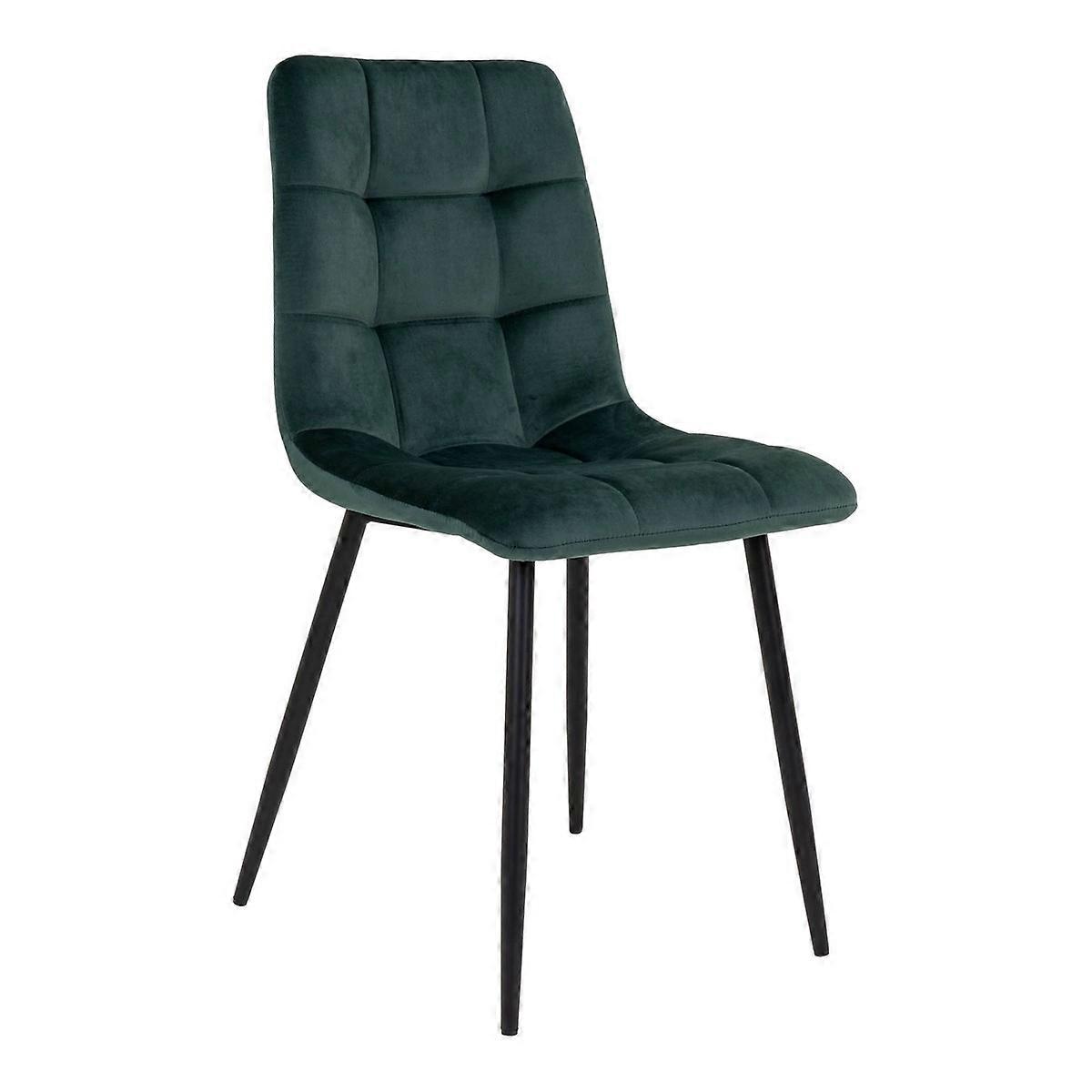 Middelfart Stühle, 2er-Set, Grün, Samt, 55x44x86 cm
