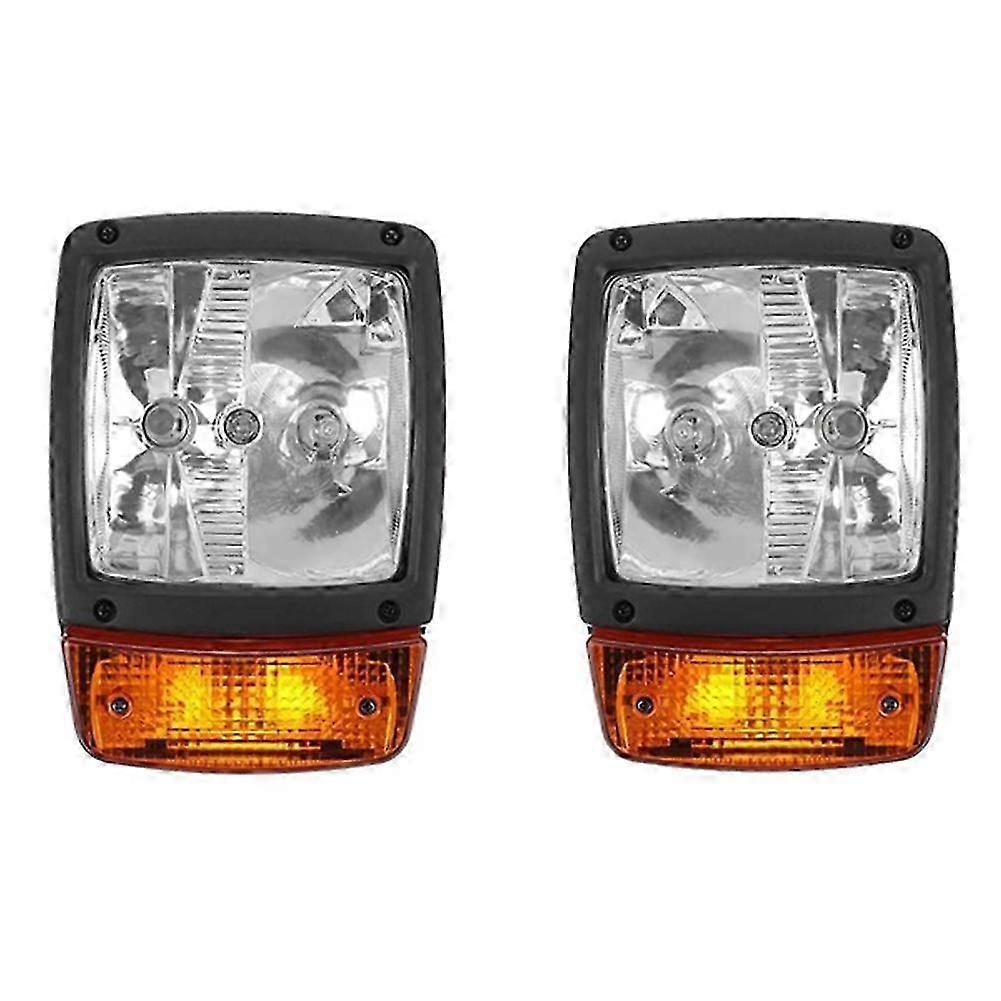 Excavator Front LED Headlight with Turn Signal for Left and Right Side Compatibility