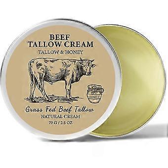Crema De Sebo De Ternera Sebo Y Mieles Crema De Sebo De Vacuno Alimentado Con Pasto Nutritivo E Hidratante Seco Suave Y Alisado Bálsamo De Belleza Nutritivo Antienvejecimiento