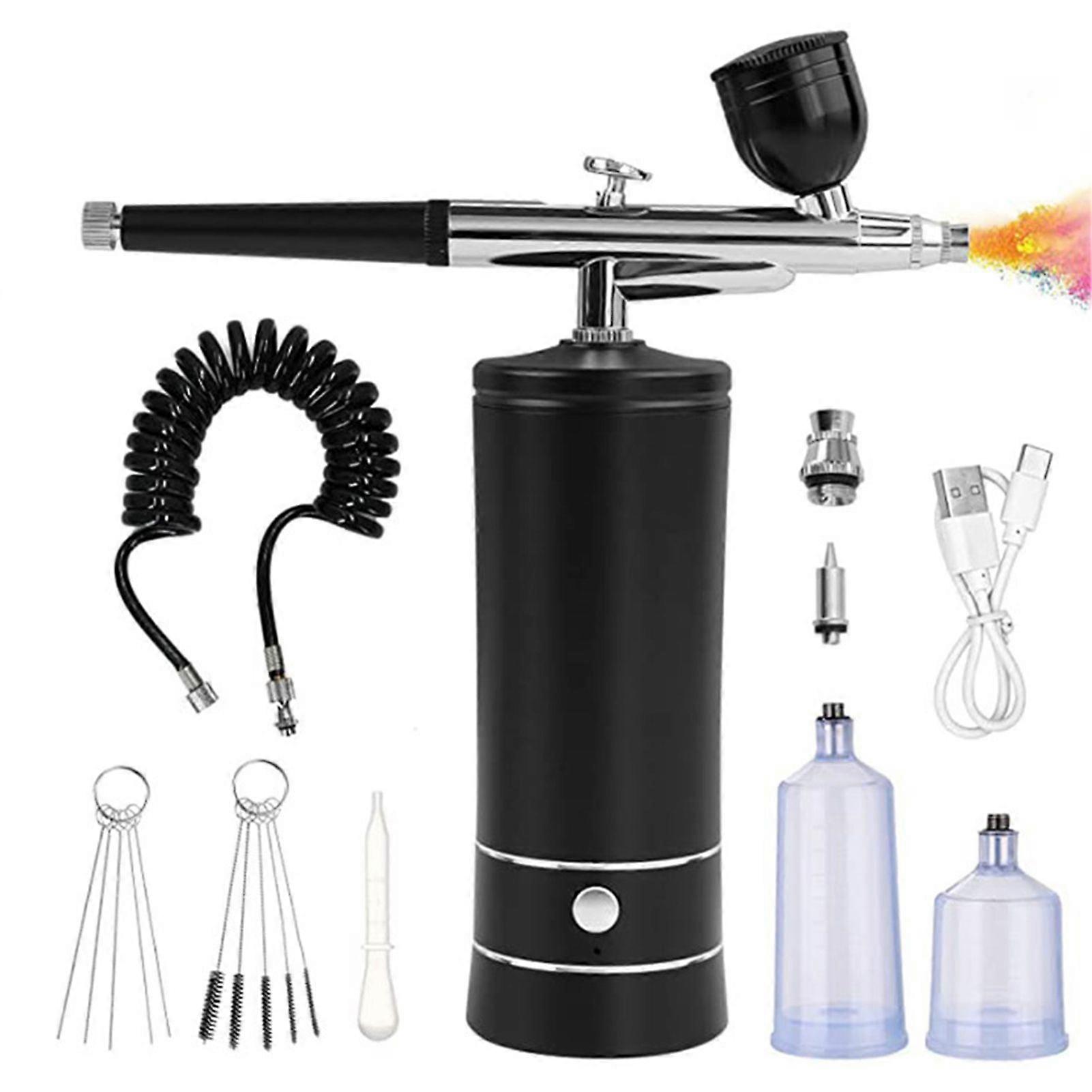 Airbrush Kit Multifunctional Cordless Airbrush Machine Kit Professional Studio Finishes