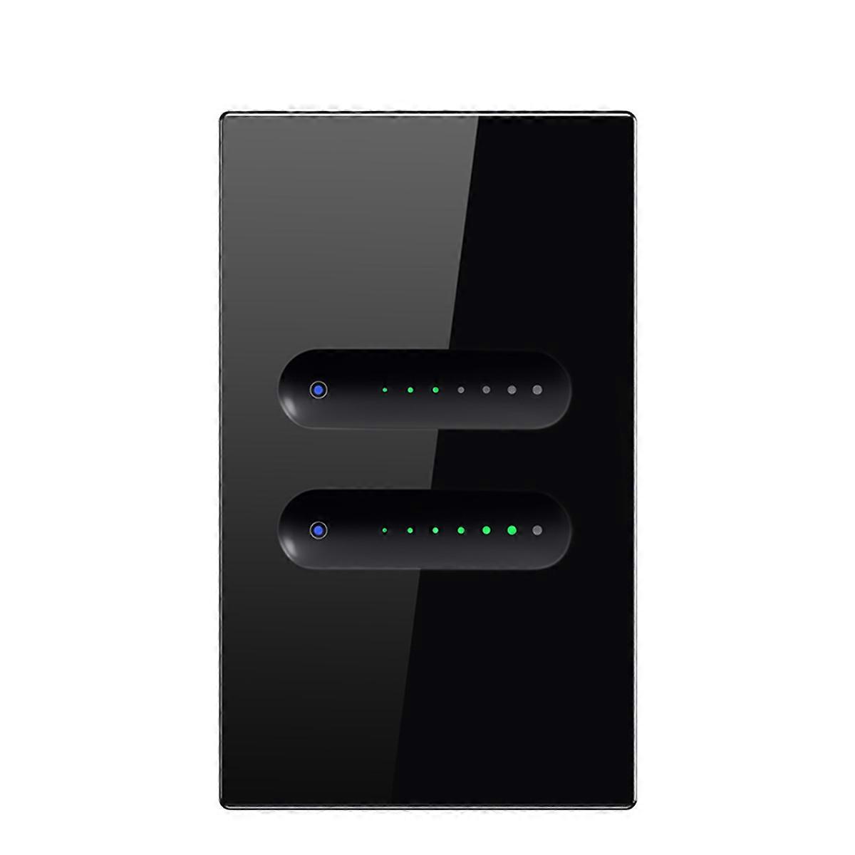 Tuya ZigBee Smart Wall Touch Light Dimmer Switch US Dimmer Switch Smart Life APP Remote Control Home 2P