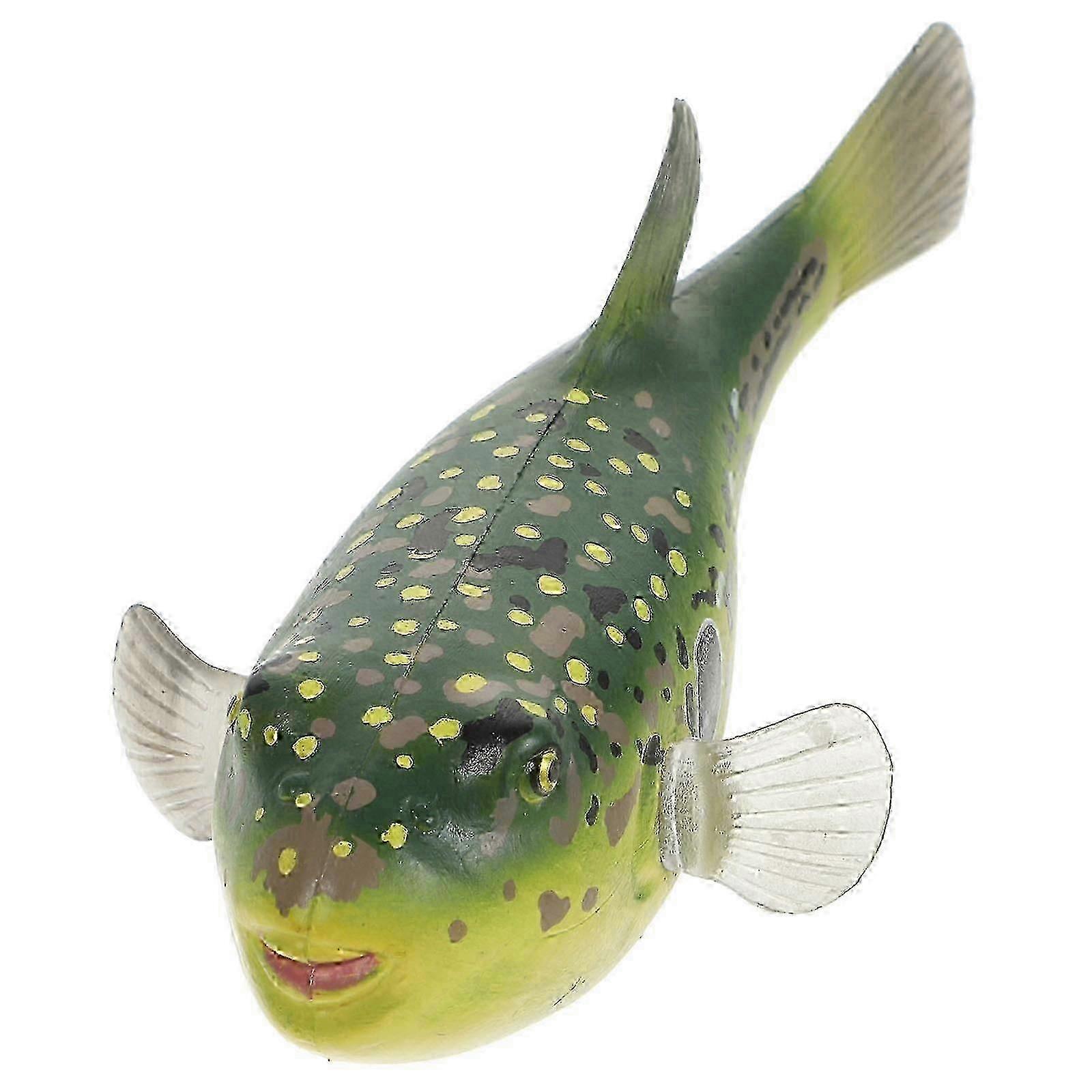 Kunstig Puffer Fisk Havdyr Figur Simulering Model Fest Favor