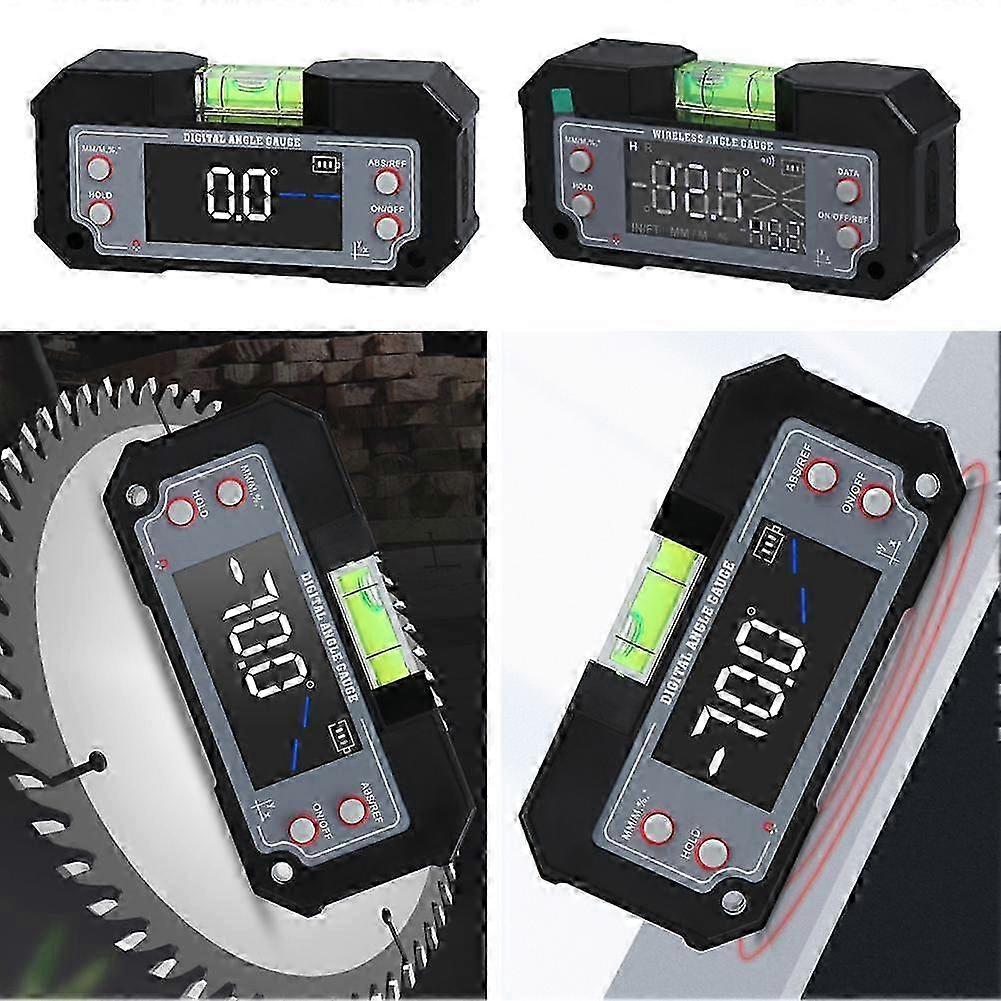 Magnetic Level Gauge Inclinometer Woodwork Digital Angle Gauge Liquid Leveler 2025