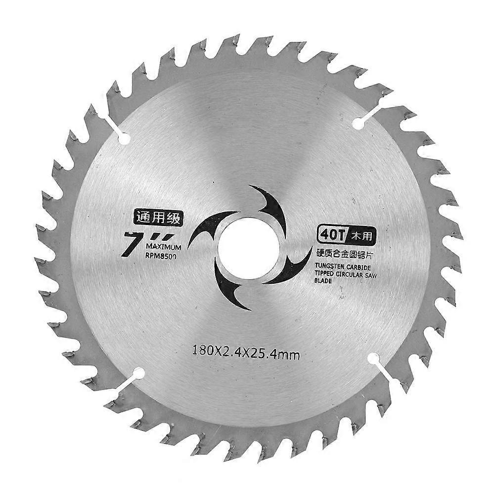 Carbide Circular Saw Blade Round Cutting Disc for Cutting Wood Woodworking Tools 7 Inch40T