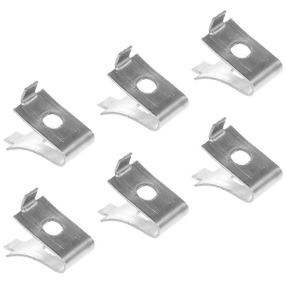 Stainless Steel Shelf Clips Shelf Bracket Clips for Cabinet 30Pcs